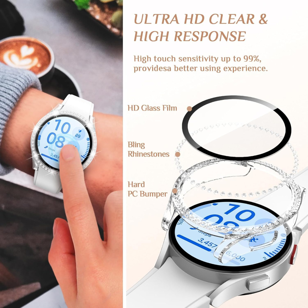 Casing Bling untuk Samsung Gal - Accessories For Galaxy Watch 5 ulasan dan harga