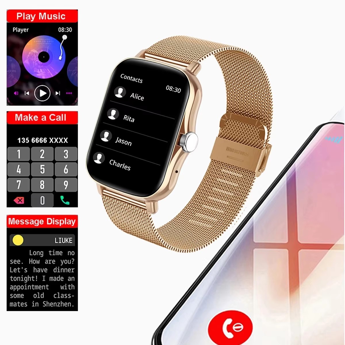 Jam Tangan Pintar Multifungsi  - Smartwatch Instagram ulasan dan harga