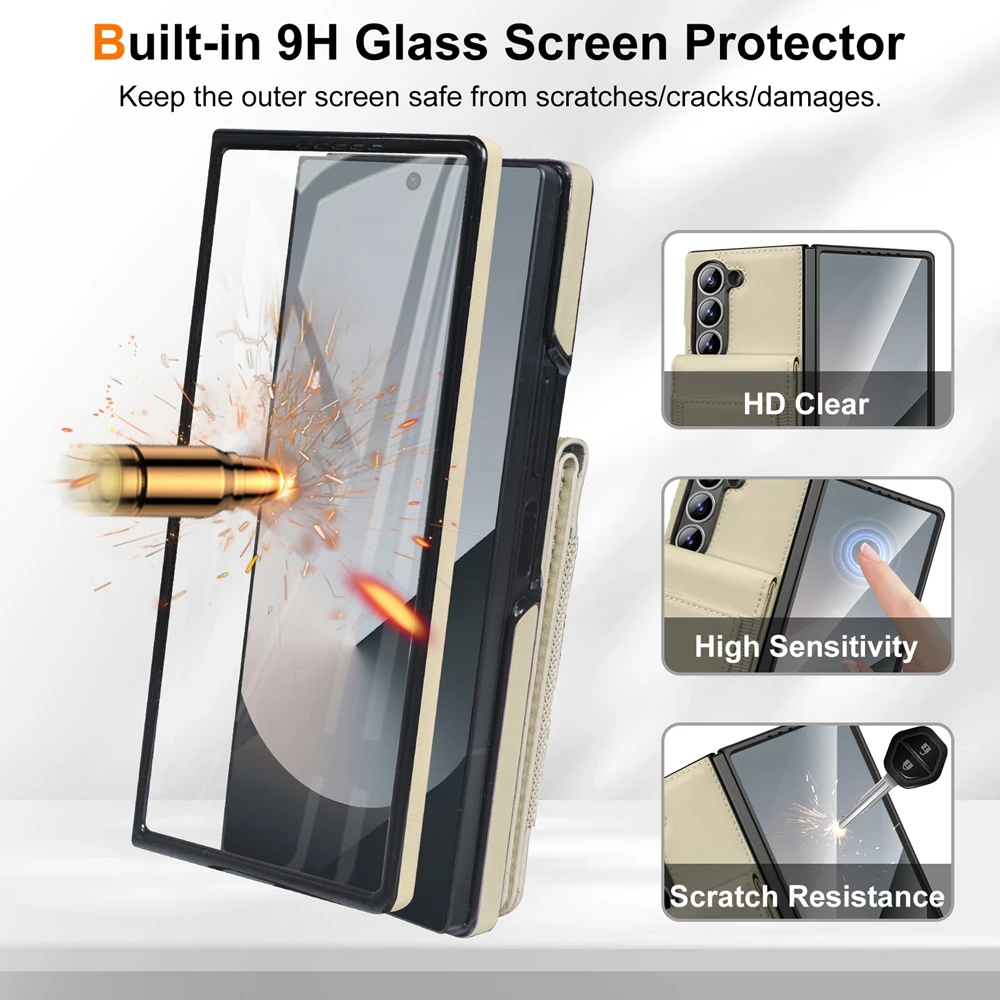 Casing Ponsel Kulit Warna Murn - Screen Protector Film ulasan dan harga