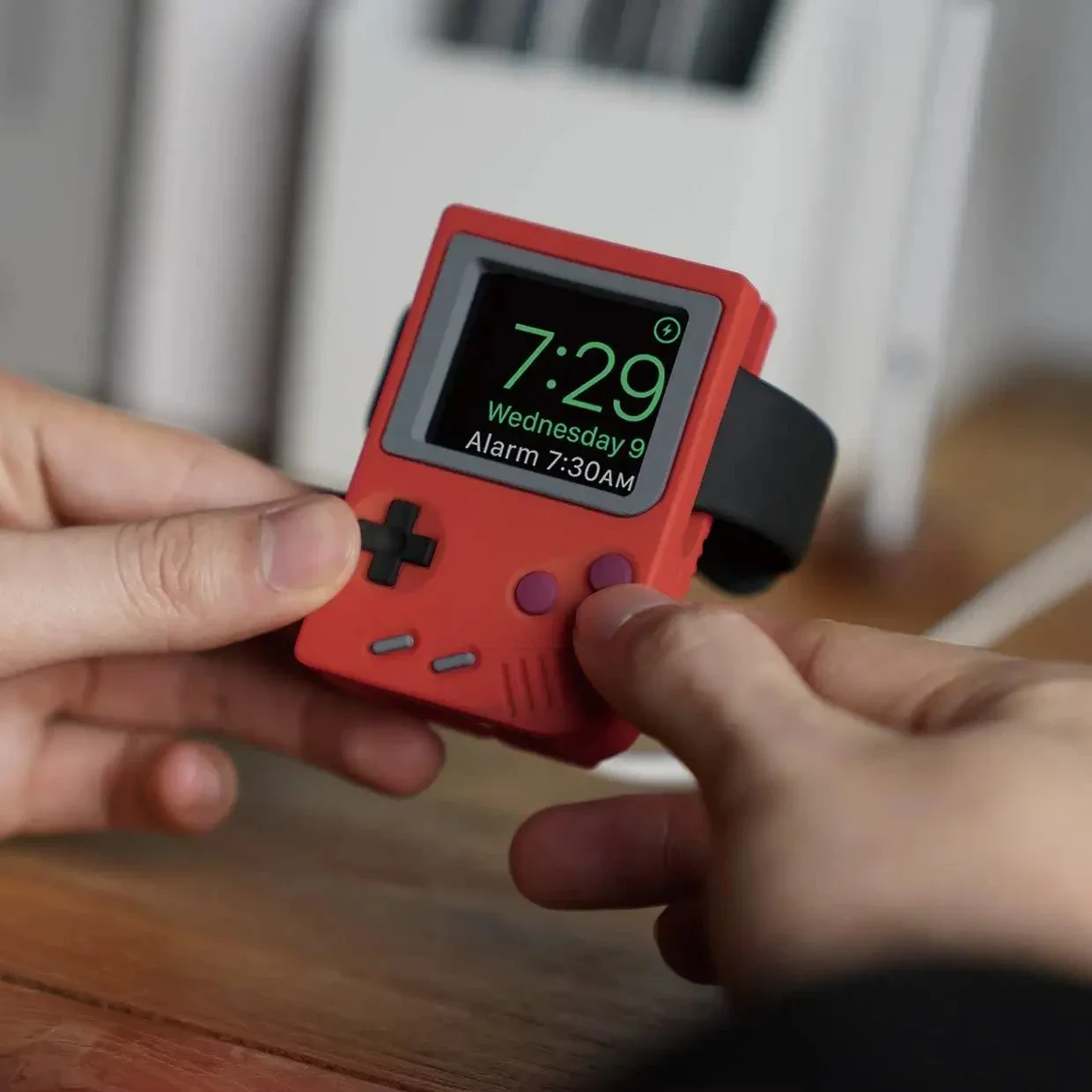 Penyangga Silikon untuk Duduka - Watch Charging Dock ulasan dan harga