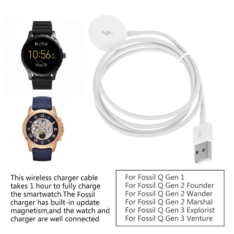 Adaptor Pengisi Daya Jam Tanga - Fossil Smartwatch Accessories ulasan dan harga