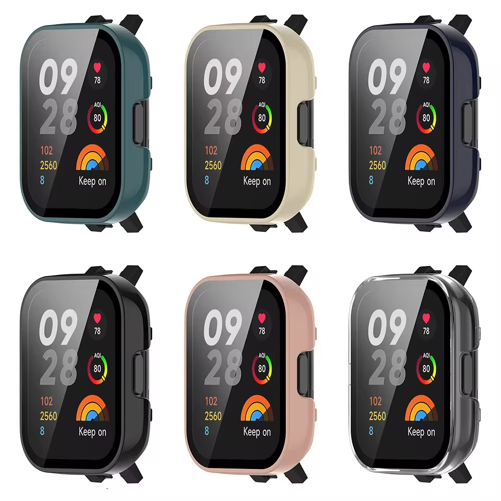 Casing pelindung + kaca Temper - Xiaomi Smartwatch Accessories ulasan dan harga