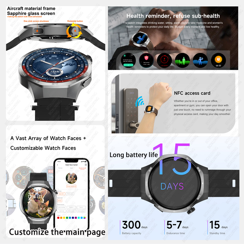 Jam Tangan BOXUXING 5 MAX 2026 - Smartwatch Faces ulasan dan harga
