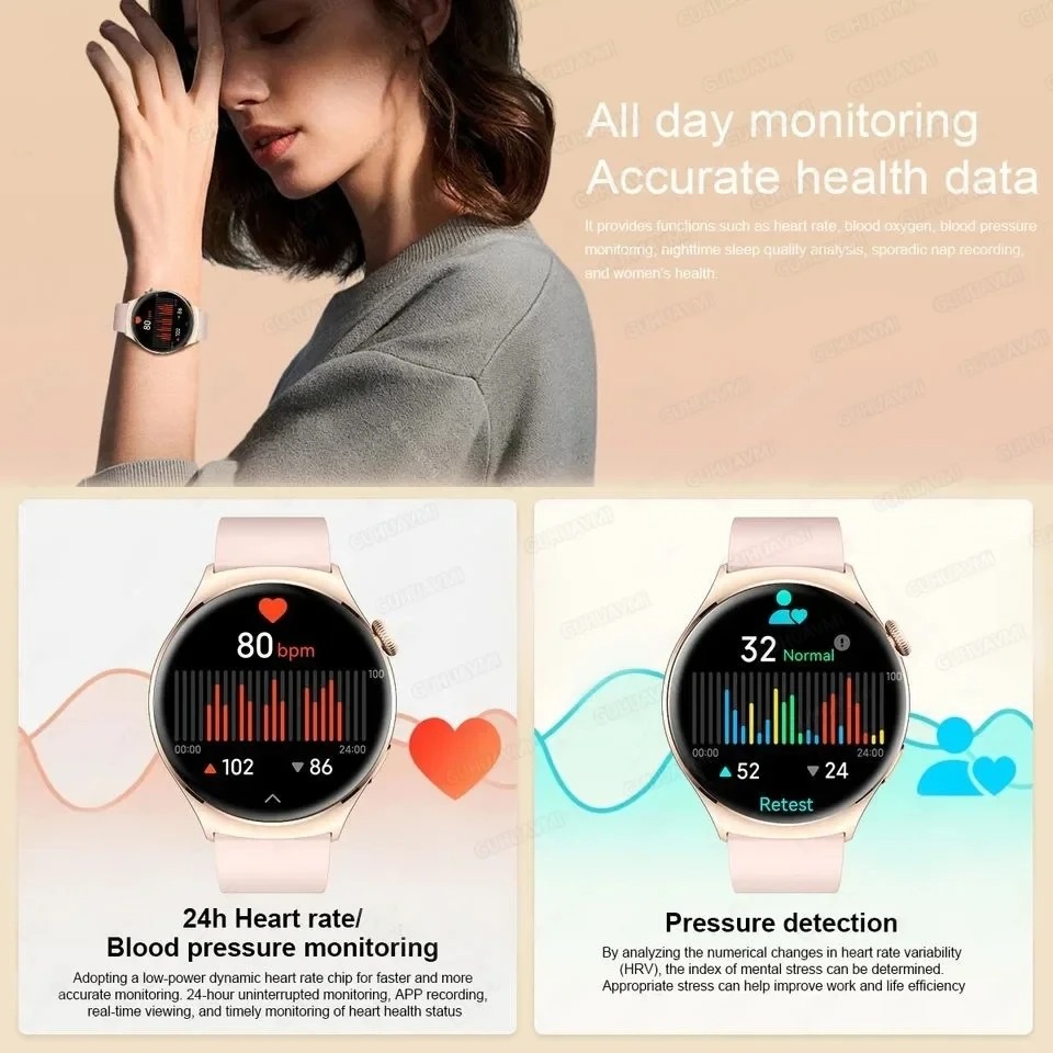 Jam Tangan Pintar Wanita NFC L - Smartwatch Custom ulasan dan harga