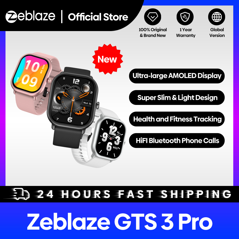 Zeblaze GTS 3 Pro jam tangan p - Smartwatch Faces ulasan dan harga