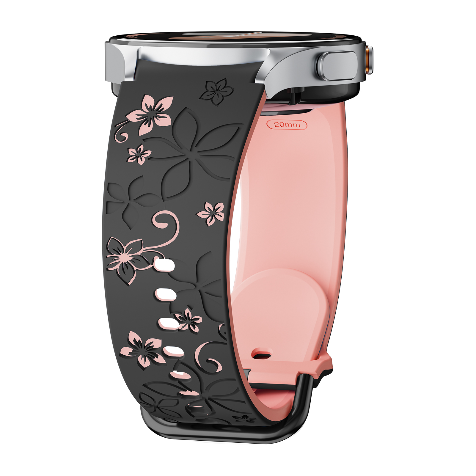 Tali Silikon Terukir untuk Jam - Samsung Smartwatch Ultra Accessories ulasan dan harga