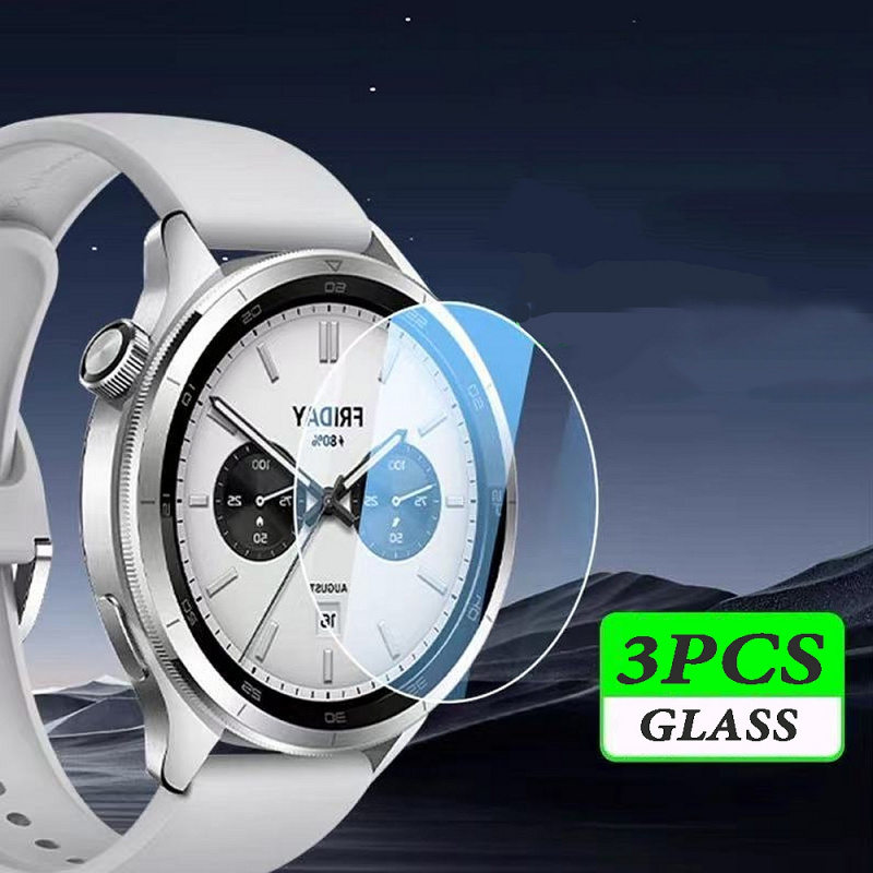 3 Buah Film Kaca Tempered untu - Xiaomi Smartwatch S4 Accessories ulasan dan harga