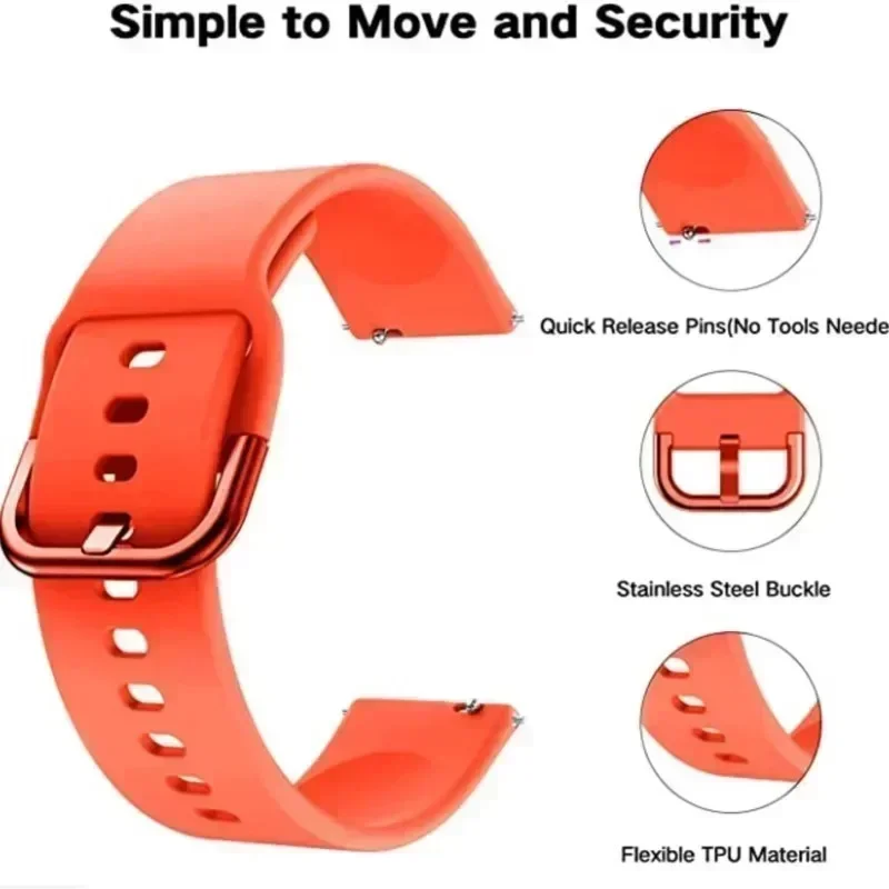 Tali Silikon untuk Jam Tangan  - Xiaomi Smartwatch S4 Accessories ulasan dan harga