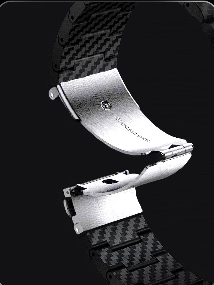 Tali Serat Karbon untuk Jam Ta - Xiaomi Smartwatch S4 Accessories ulasan dan harga