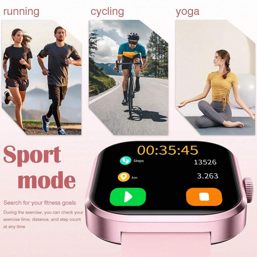 Jam Tangan Pintar, Panggilan/N - Smartwatch Touch ulasan dan harga
