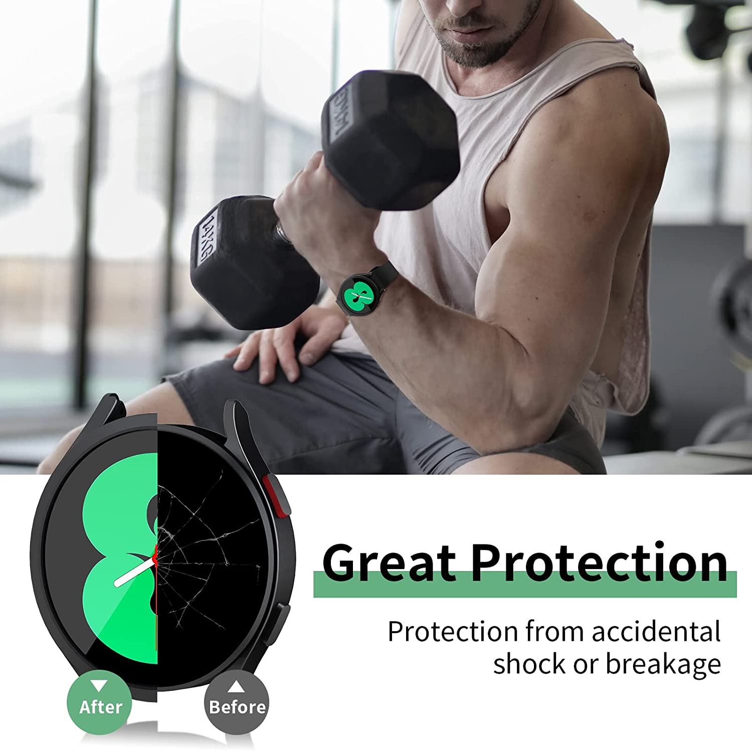 Casing jam tangan untuk Samsun - Accessories For Galaxy Watch 5 ulasan dan harga