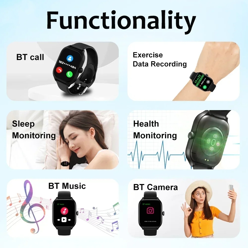 Jam Tangan Pintar Pria Wanita  - Smartwatch Instagram ulasan dan harga