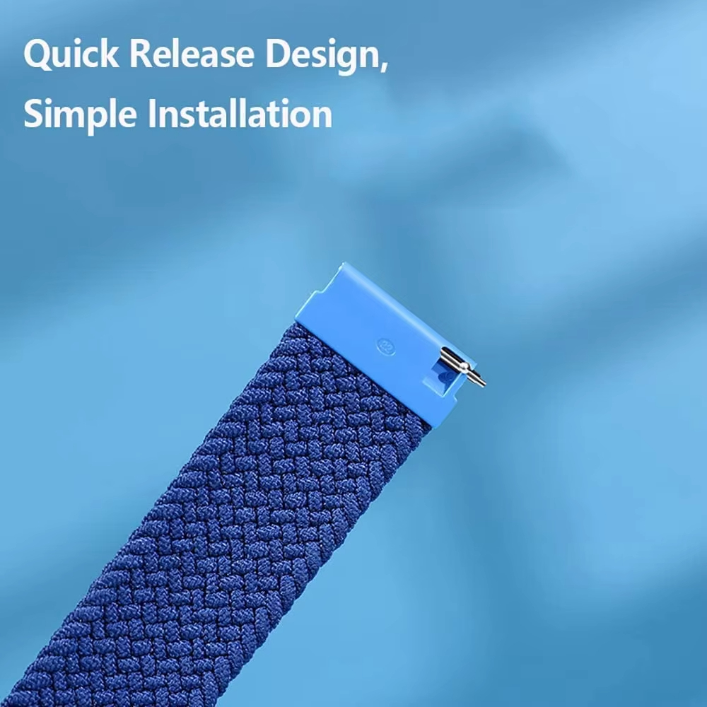 Tali Jam Tangan 22mm Nylon Bra - Solo Loop Strap ulasan dan harga