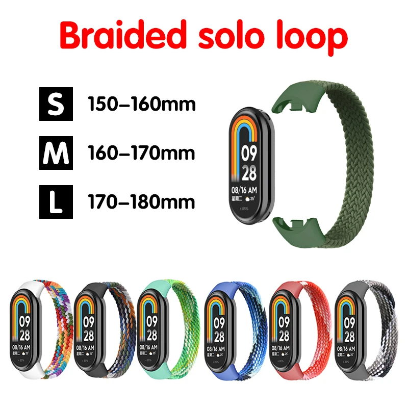 Tali untuk Mi Band 7 8 6 5 Nil - Solo Loop Strap ulasan dan harga