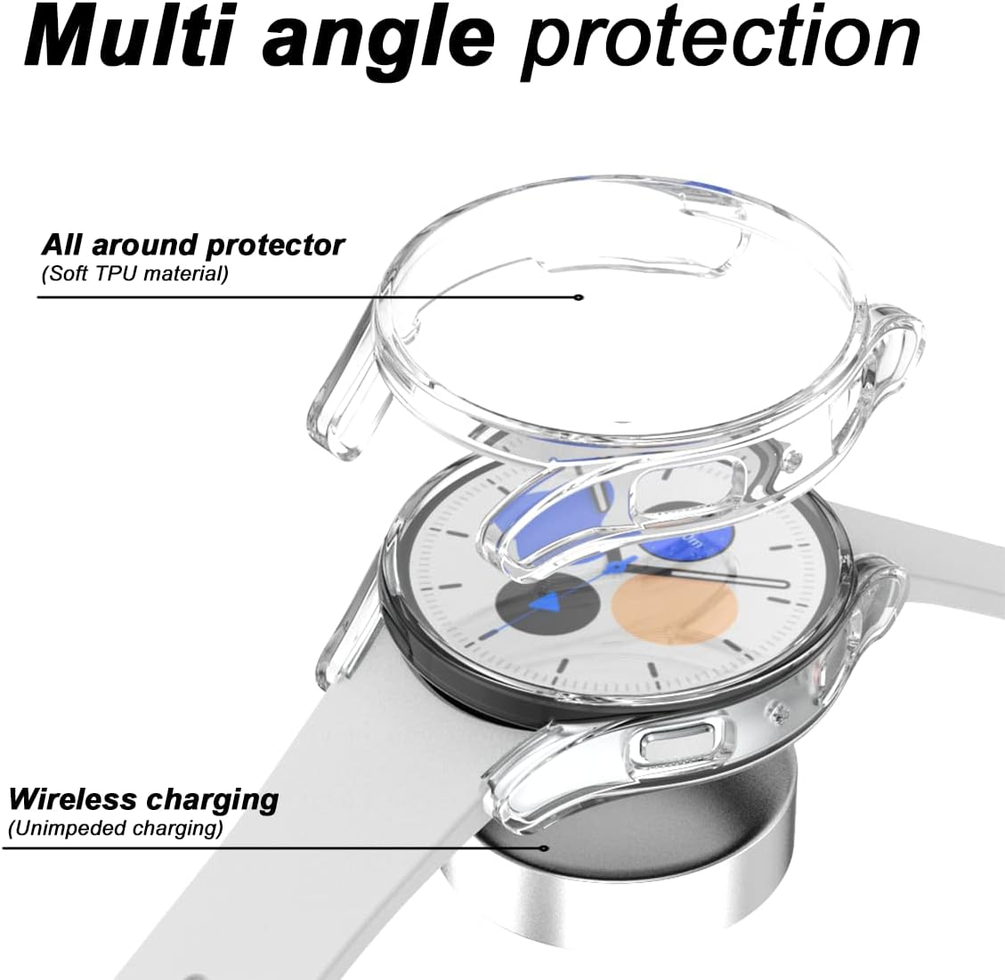 Casing pelindung TPU untuk jam - Accessories For Galaxy Watch 5 ulasan dan harga