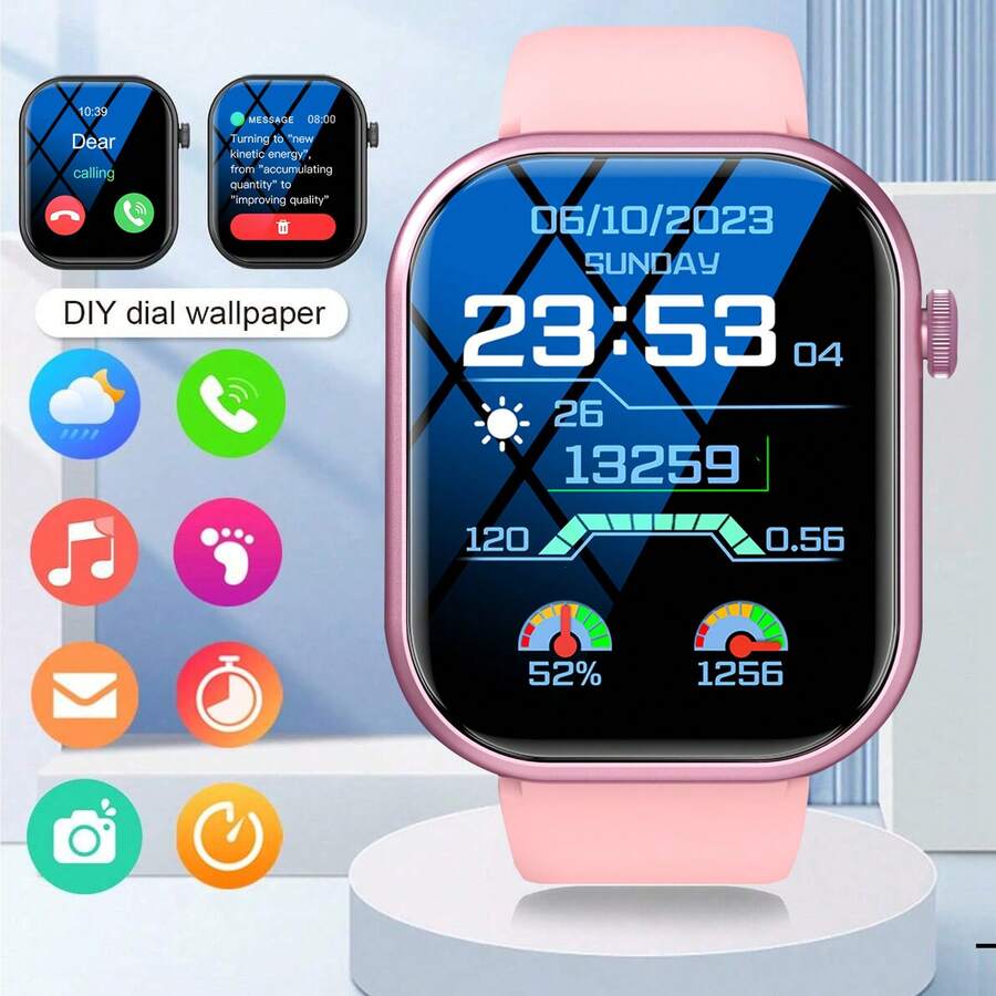 Jam Tangan Pintar, Panggilan/N - Smartwatch Touch ulasan dan harga