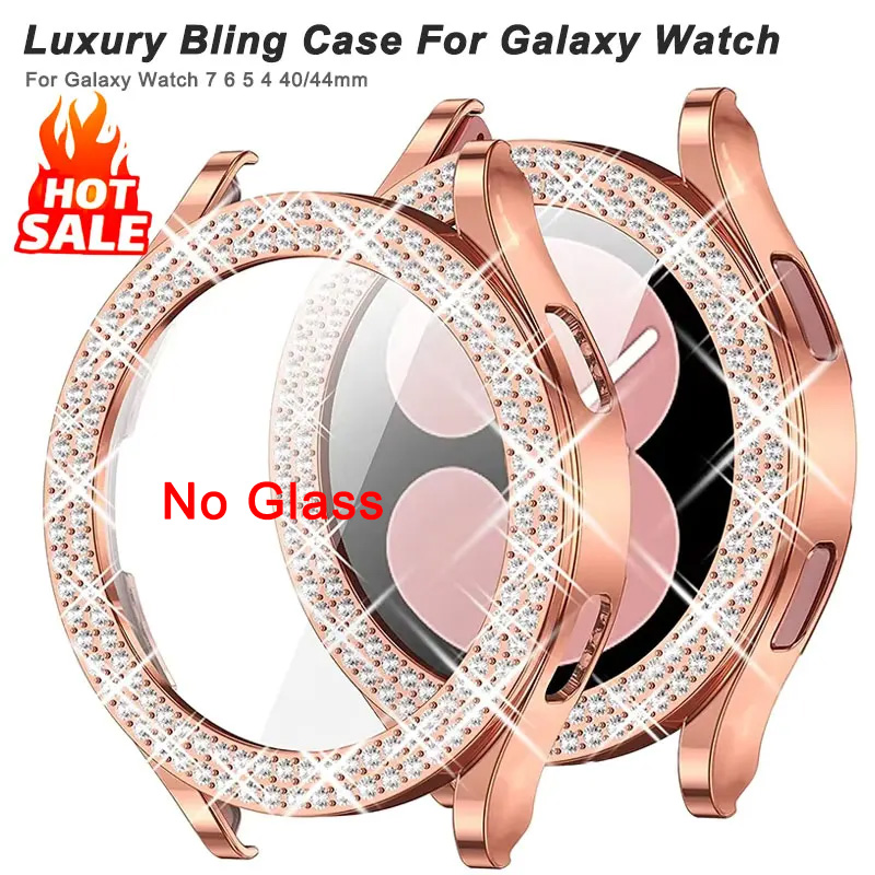 Casing Berlian Berkilau untuk  - Accessories For Galaxy Watch 5 ulasan dan harga