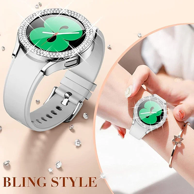 Casing Berlian Berkilau untuk  - Accessories For Galaxy Watch 5 ulasan dan harga