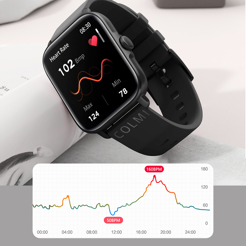 COLMI P28 Plus Jam Tangan Pint - Smartwatch Faces ulasan dan harga